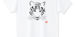 虎顔正面Tシャツ